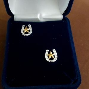 Montana Silversmiths Horseshoe Earrings